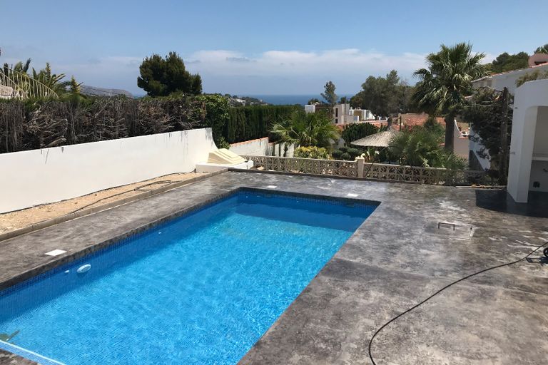 Construcción piscina  en Benissa 004
